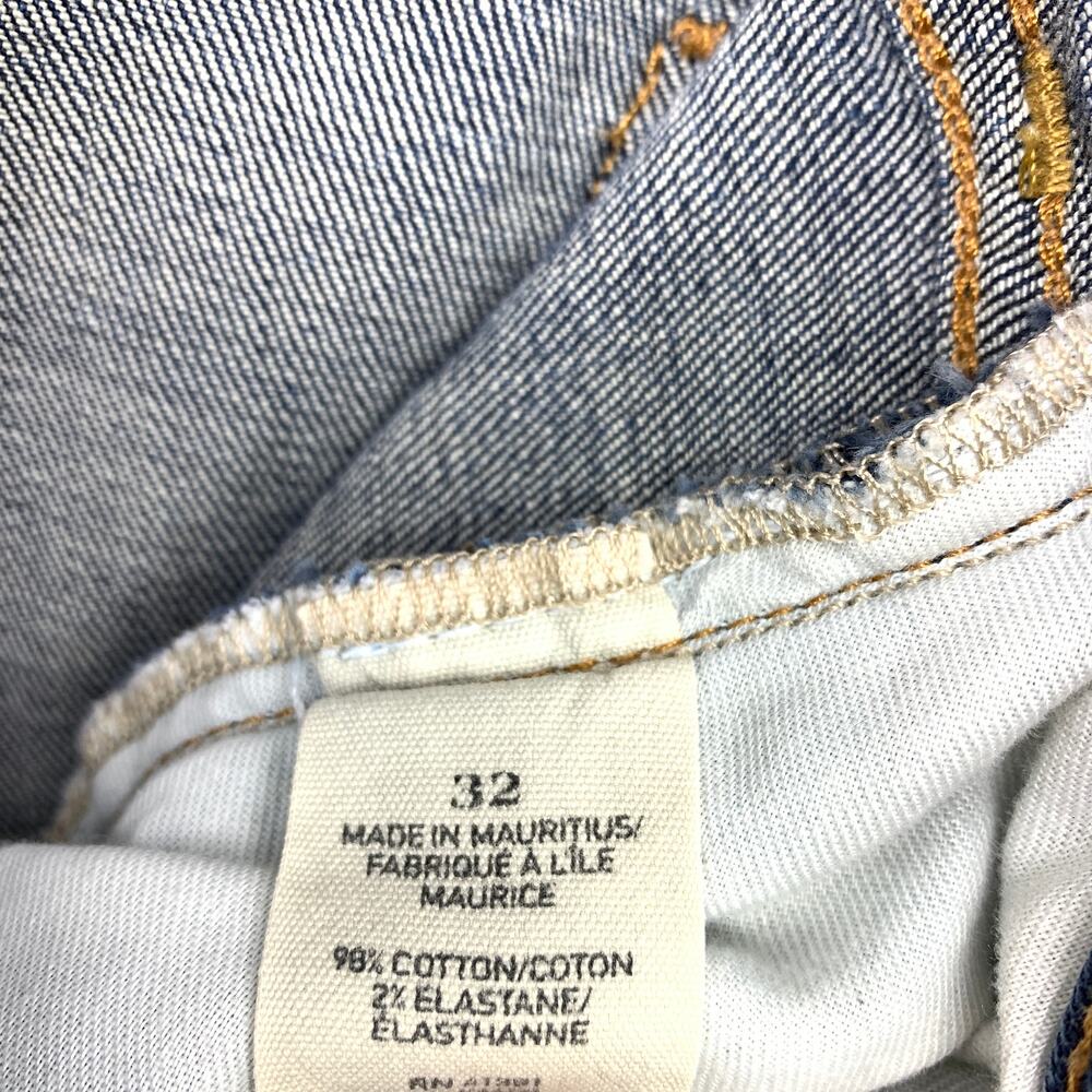 Denim & Supply Ralph Lauren Womens Sz 32 Slim Fit Jeans Medium Wash Tapered Leg - Picture 4 of 4